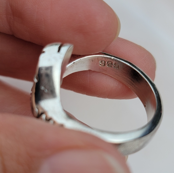 Sterling Snake Wrap Ring - Picture 3 of 4